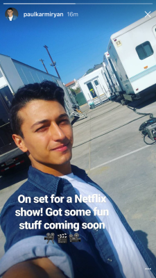 paulksupportblog:Paul is working on a Netflix show!