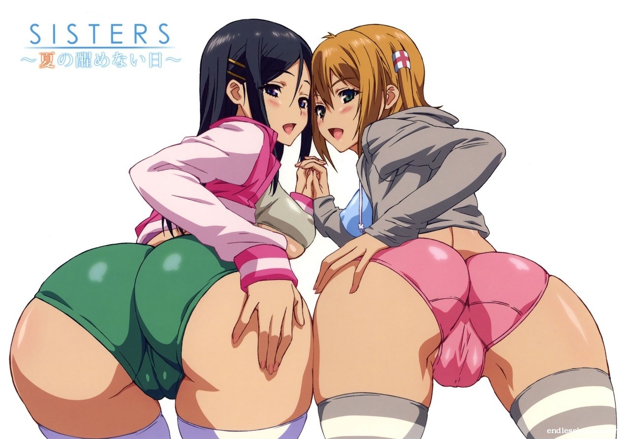 Anime girl panties and stockings