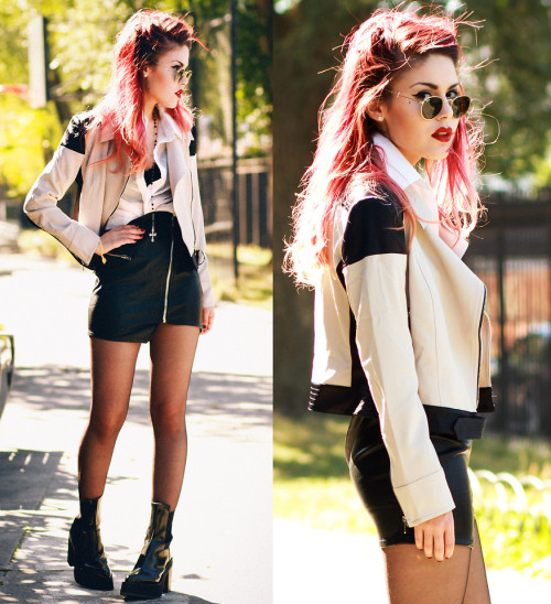 lookbookdotnu:  Neutral Contrasts. (by Lua P) 