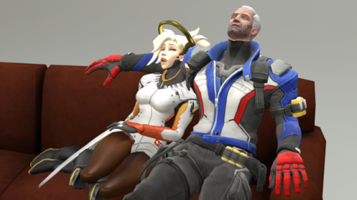 dmnikoru: pviane: [Mercy76] Mom and Dad resting Dedicated to a wonderful Mercy76 couple: @dmnikoru 