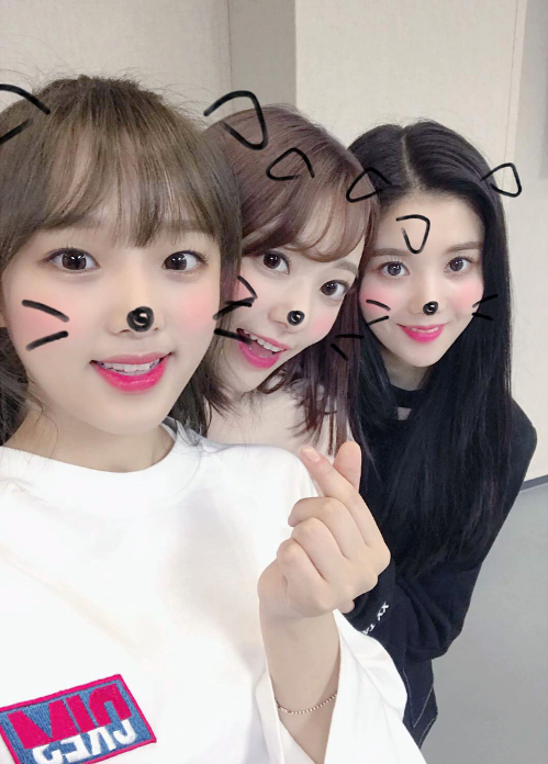iz-onez:(Instagram) 181002 official_izone:To brighten everyone’s night sky!IZ*ONE who is 