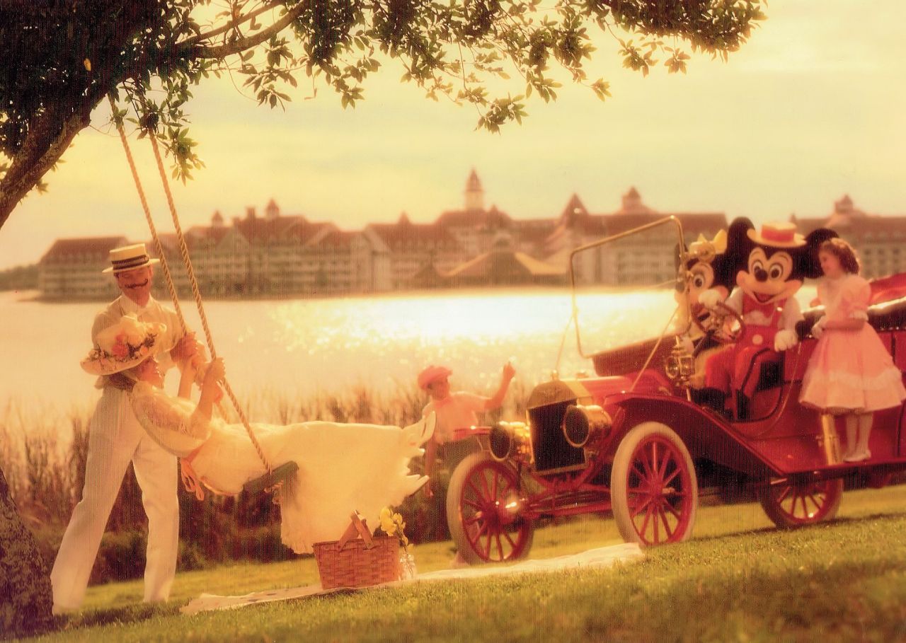 magicalfanaticism:  “A Victorian Dream-The Grand Floridian Resort”, from the