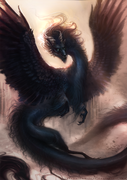 dragonspiritblog:Art by   RenePolumorfous   