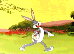 Bugs bunny was about smarts, and carrots.