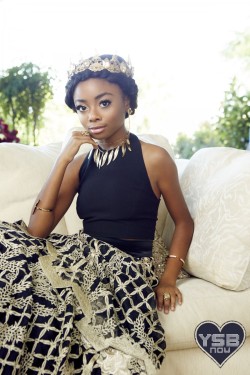 celebritiesofcolor:  Skai Jackson for YSBNow