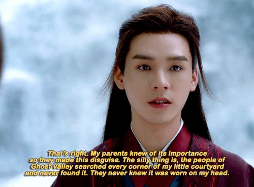 zhouszishu:word of honor 山河令: episode 36“So the armory’s key was always on my head?”