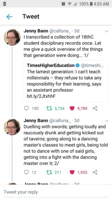 knitmeapony:  knitmeapony: Some excellent content for several fandoms. And just history nerds. https://twitter.com/calluna_/status/1020031158455848960?s=19 Captions (finally): Fourteen tweets from Jenny Bann @calluna_ I transcribed a collection of 18thC