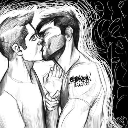 #sterek #sterekfanart #derekhale #stilesstilinski #fanart #digitalart 