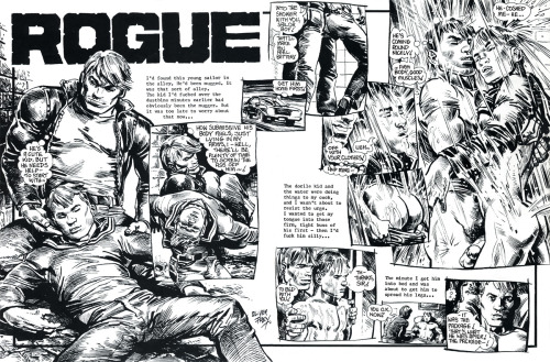 Rogue - The Package - Episode 2 - Panel 1 - by Oliver Frey (AKA Zack).Open in a new window for a lar