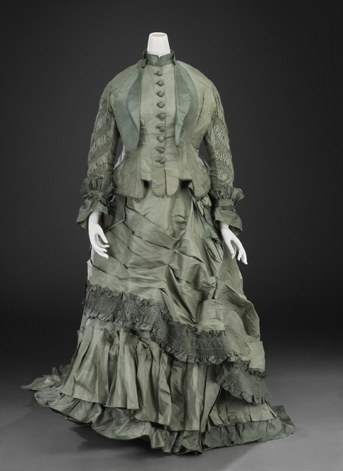 Trousseau dress, circa 1867via IMA