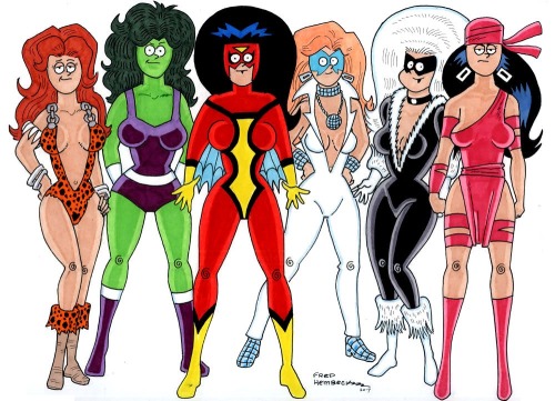 XXX marvel1980s:Ladies of the 1980s by Fred Hembeck photo