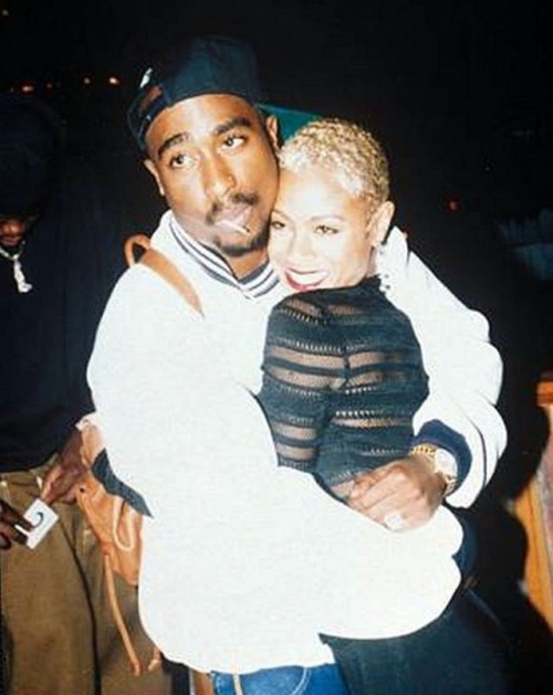 twixnmix: Jada Pinkett and Tupac Shakur at the premiere of Jason’s Lyric, September 1994. 