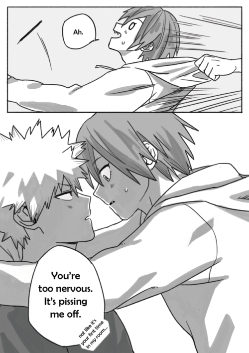 ohmilk:kiribaku for @hamletmachine​ ♡   My dear angel—!