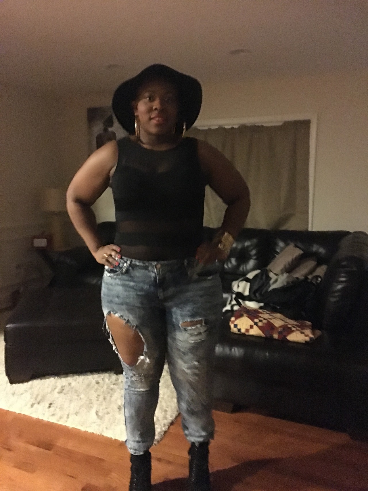 applesweetchelle:  I was feeling myself tonight 💋💋💋