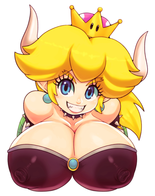 Porn photo matospectoru-art: Bowsette 🍑 If you liked