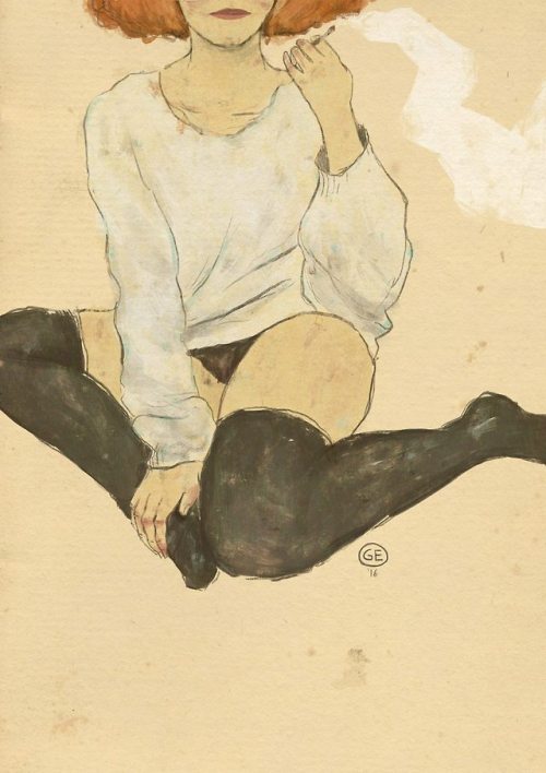 jedavu:Italian illustrator Giovanni Esposito caught our eye with his tender visual stories drawn usi