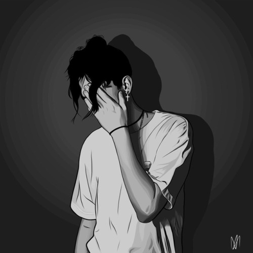 I drew a graphic of mitchel from @chaseatlanticmusic