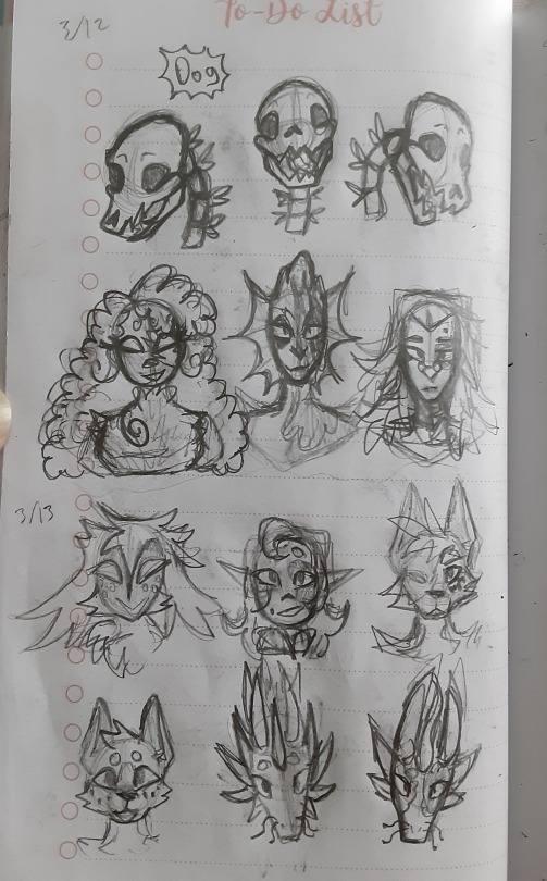 Dragon Au Art Dump 4