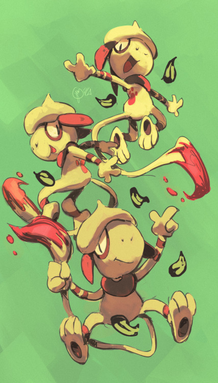 Might as well give some love to my OTHER favorite Pokemon: Smeargle!  Happy Pokemon Day and stuff!!