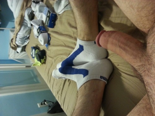 Sex startspartan:  New puma socks. Nice and soft pictures