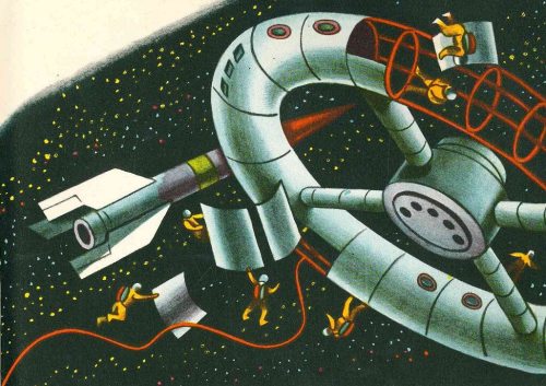 “To Other Planets” (1962), a Czech children’s book about space travel. 