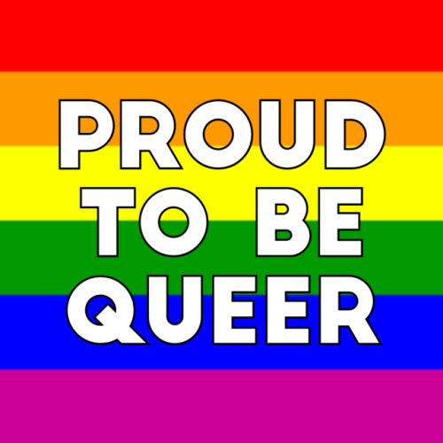 (Image description: four images with a rainbow flag background and text on top. Top left: &ldquo