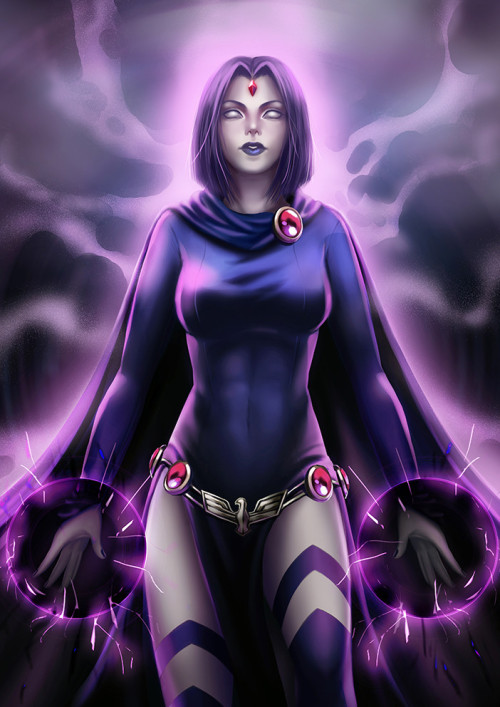 league-of-extraordinarycomics:Raven by Paula Nicodin.