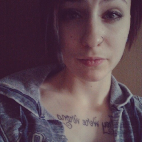 Does it almost feel like nothing’s changed at all? #girl #selfie #morning #wakenbake #fuckingl