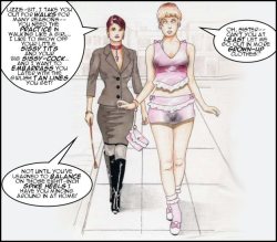 prettysissydani:  art from Centurian Publications, dialogue by me  Wish I had a sister to do this to me