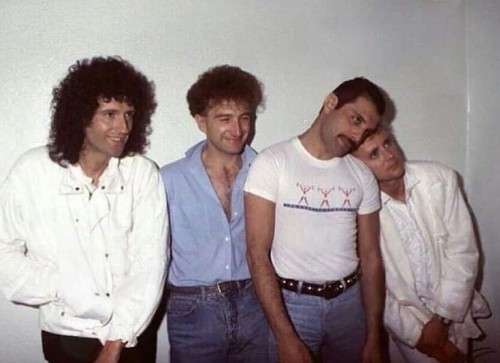 Brian, John, Freddie And Roger In The 1980s