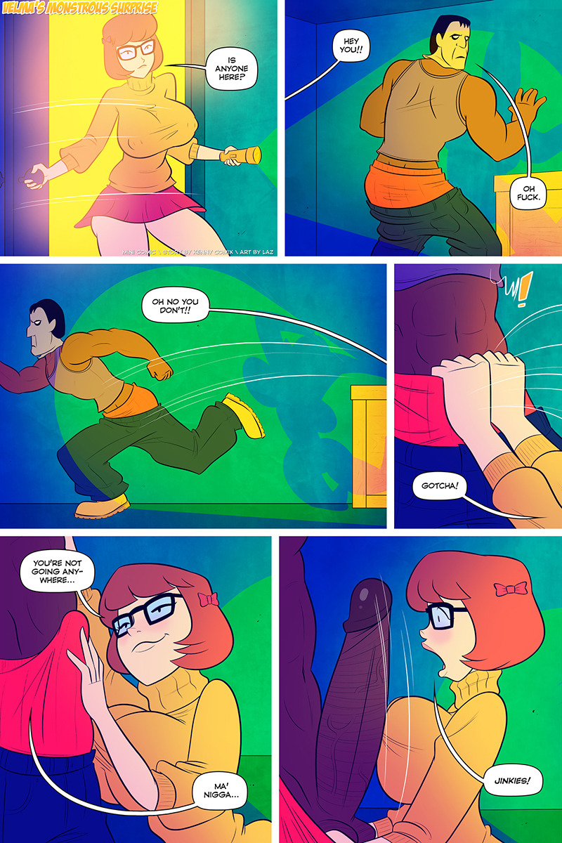 Velma&rsquo;s Monstrous Surprise - Mini Comic (Page 1/3)Story by: Kennycomix