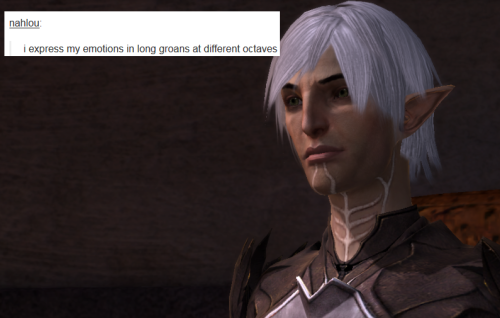 Dragon Age II + Text Posts Fenris