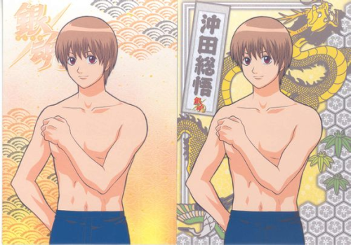 heartfullofsoul: MOAR SHIRTLESS GINTAMA GUYS THEY ALL HAVE THE SAME POSE BUT WHO CARES