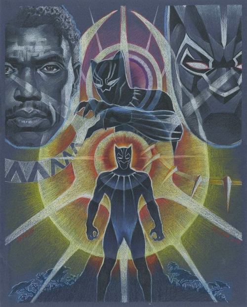 bear1na: Black Panther by Steve Rude *