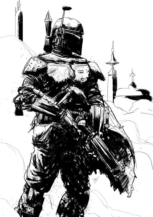 superheroes-or-whatever:  Star Wars art by T-RexJones  
