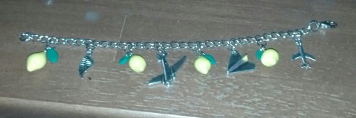 Finally finished my Cabin Pressure charm bracelet!  It&rsquo;s gone through several thousand reincar