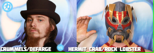 Rudo tag teams collide when Cornelius Crummels & Sonny Defarge take on the crustacean tandem of Hermit Crab & Rock Lobster!
“Judgment Day” - Saturday, October 8th (7:00 PM) - Haverhill, MA
1. Grand Championship: Hallowicked (Champion) vs. Heidi...