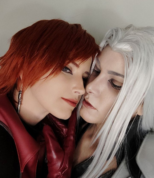 Genesis and Sephiroth selfiesSephesis/Sephgen is one of my OTPs and I love them together! Cant wait 