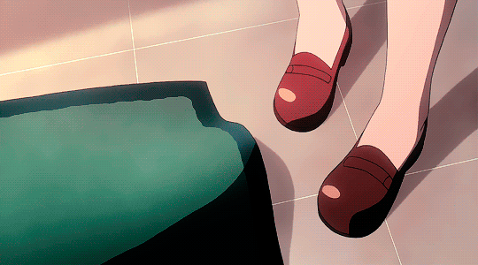 akuman0mi:  Marikawa shizuka: this is a brand name skirt.  Saeko: which do you value