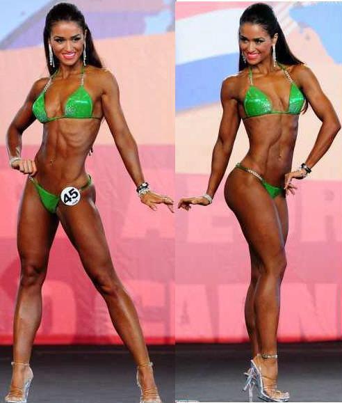 the-history-of-fighting:Valeria Ammirato IFBB Bikini PRO