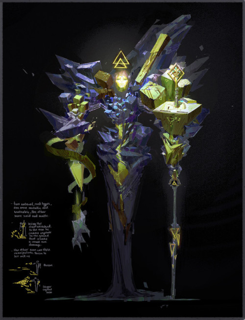 thecollectibles: Guild Wars 2 : Path of Fire - concept designs and exploration by Carlyn Lim