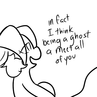ask-ponyghost:  I love you friends! ^v^  (←she has not noticed yet) (I didn’t