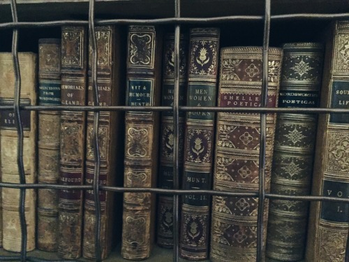 ablogwithaview: Nineteenth-Century Poets in the Castle Howard Library