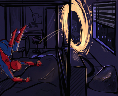 mikenlos:oops spidey, i think someone does not want you to go on patrol!