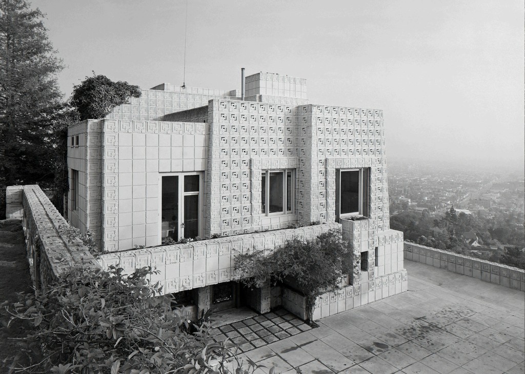 phdonohue: Ennis House, Frank Lloyd Wright, Los Angeles, CA, 1954 – Ezra Stoller