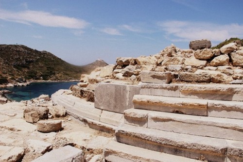 historyfilia:Remains of the templo of Aphrodite, Knidos (Turkey)