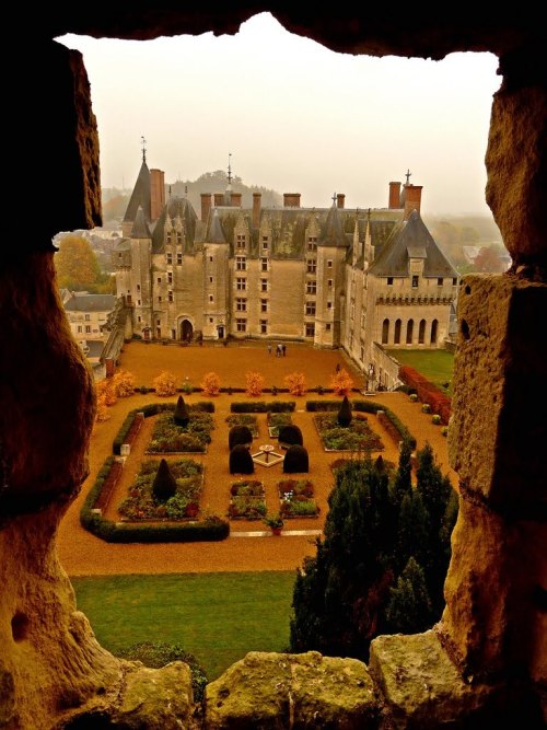 Chateau de Langeais, built in 15th century, Indre-et-Loire / France