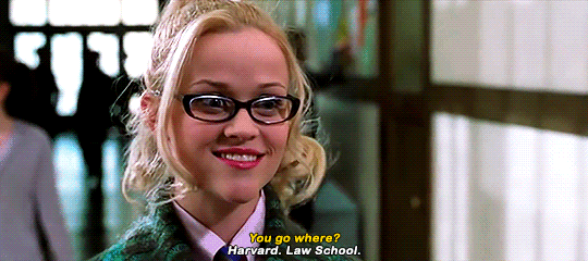 tvfilm: I’m sorry, are you here to see me?No, silly! I go here.Legally Blonde (2001)