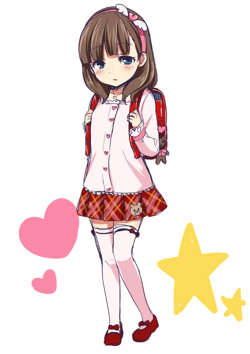 ikaotaku:  「小学生なモバマスキャラ落書き3枚。」/「とめきち」の漫画 [pixiv] 