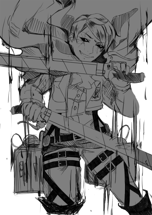 1mi0:Apparently the Titans weren’t the only threat to Mankind. Tokyo Ghoul x Shingeki no Kyojin Cros